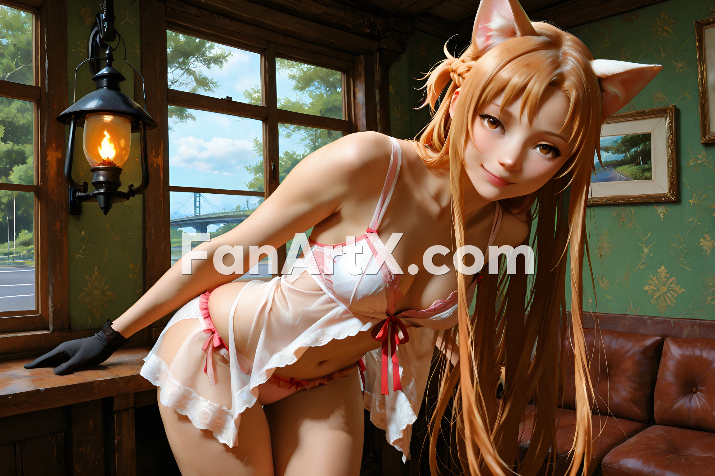Sao Asuna Yuuki Fanart - Sword Art Online character 6481970